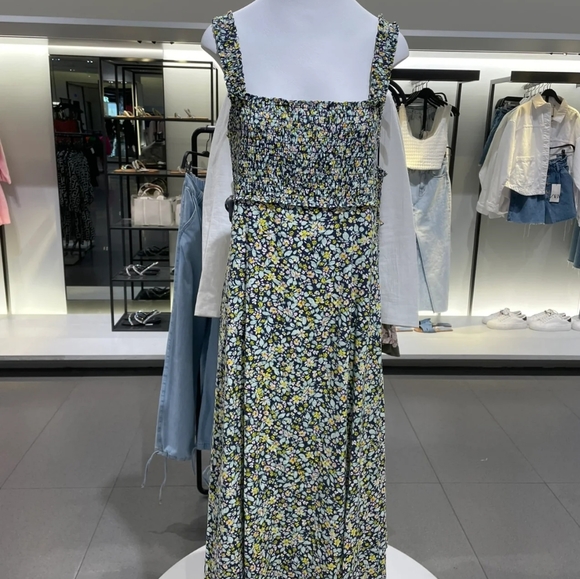 NWT Zara Lien Blend Floral Print Dress - 6962-023 - Picture 10 of 11